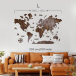 Maps murale – couleur Noie – Image 4