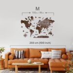 Maps murale – couleur Noie – Image 5