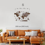 Maps murale – couleur Noie – Image 6