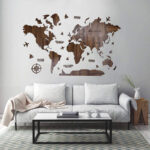 Maps murale – couleur Noie – Image 3