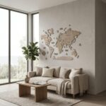 Maps murale – couleur claire – Image 2